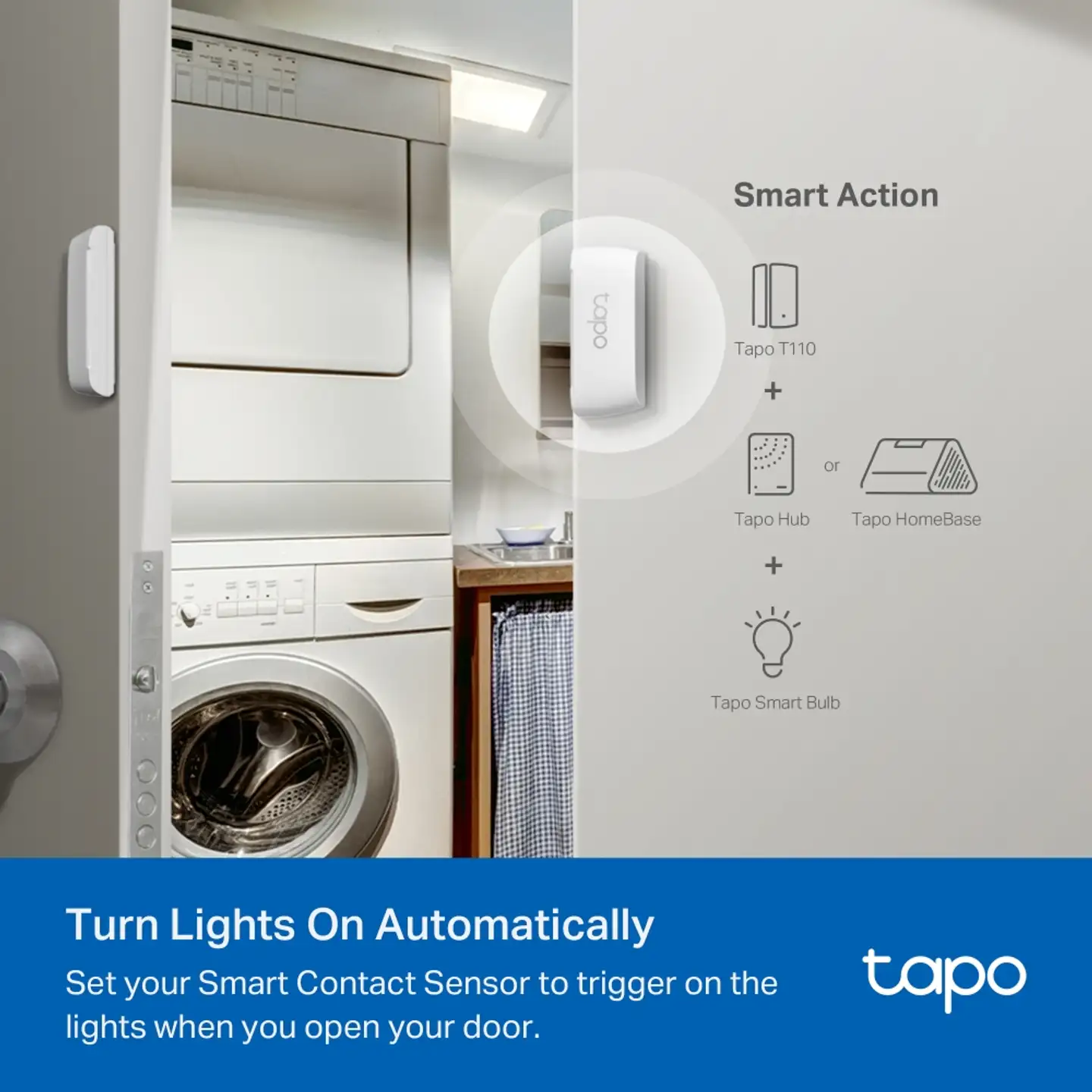 TP-Link Tapo T110 -ovi- ja ikkuna-anturi - 4