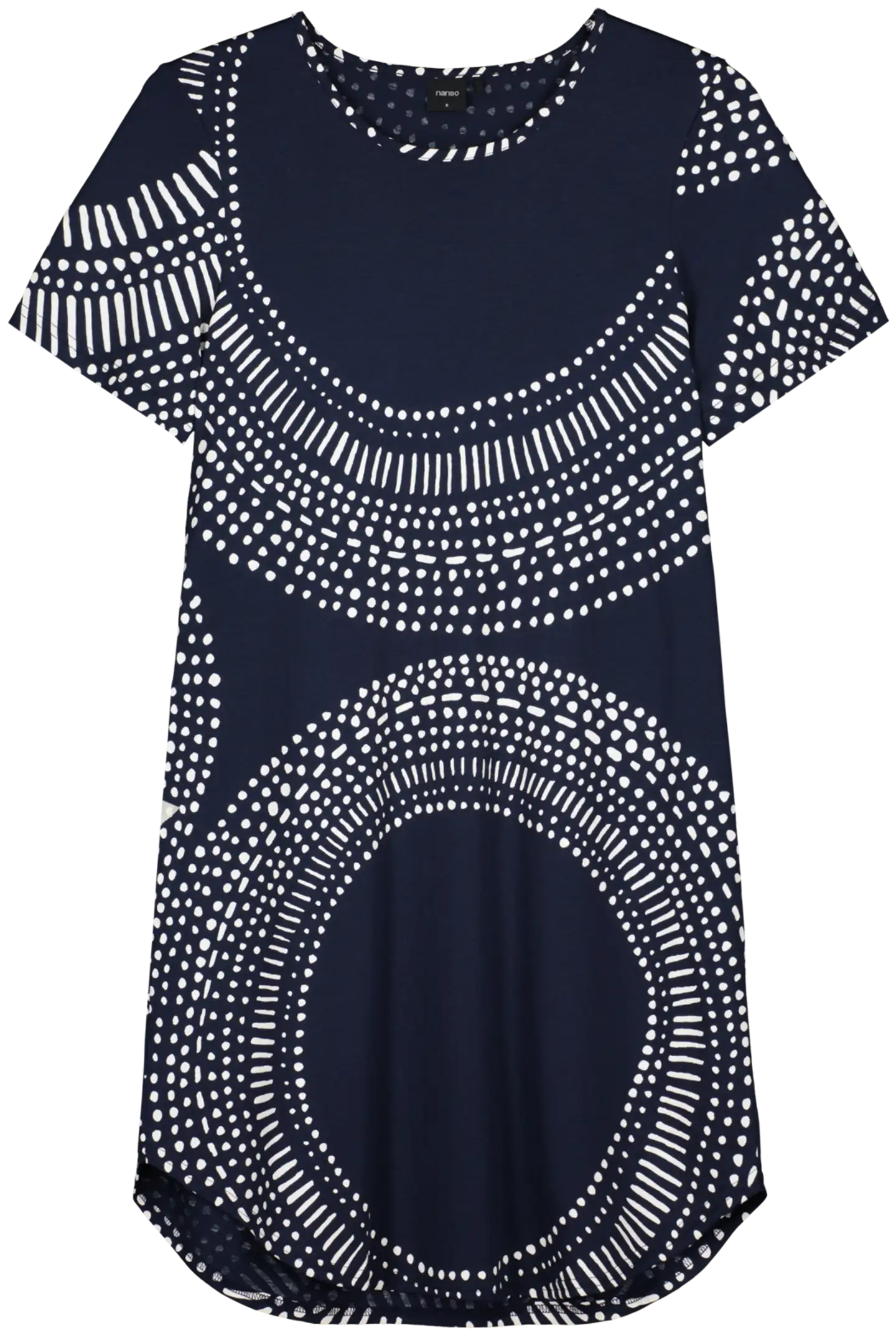 Nanso naisten lyhyt yöpaita Aura - SININEN