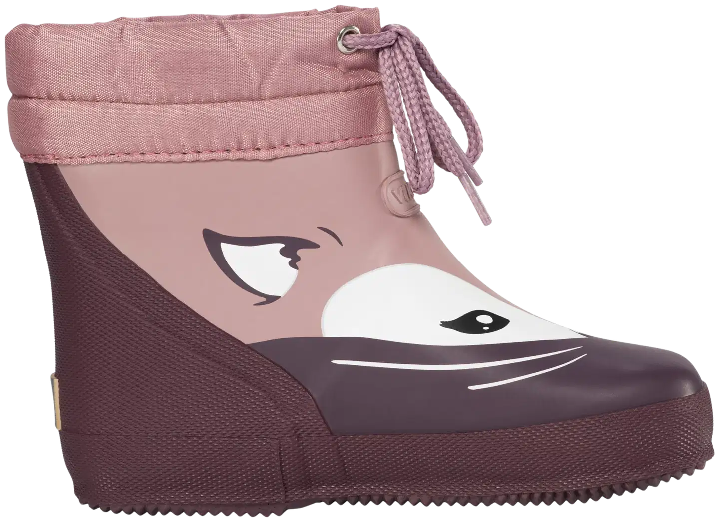 Viking lasten talvikumisaapas Alv Barefoot Paw Print Warm Grape - Grape - 3