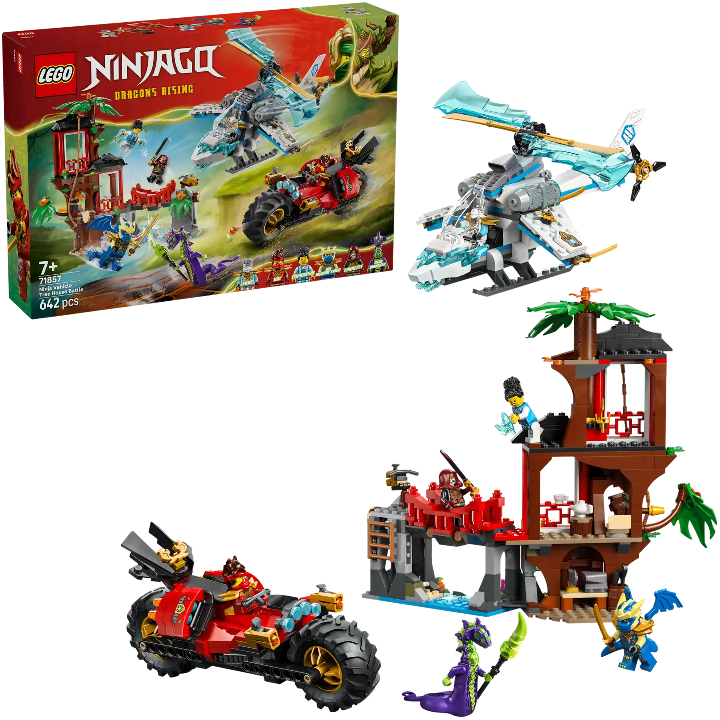 LEGO® Ninjago 71857 Ninjamenopelit ja puumajataistelu - 1