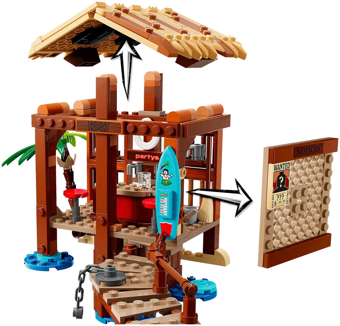 LEGO® ONE PIECE 75636 Tuulimyllykylän mökki - 7