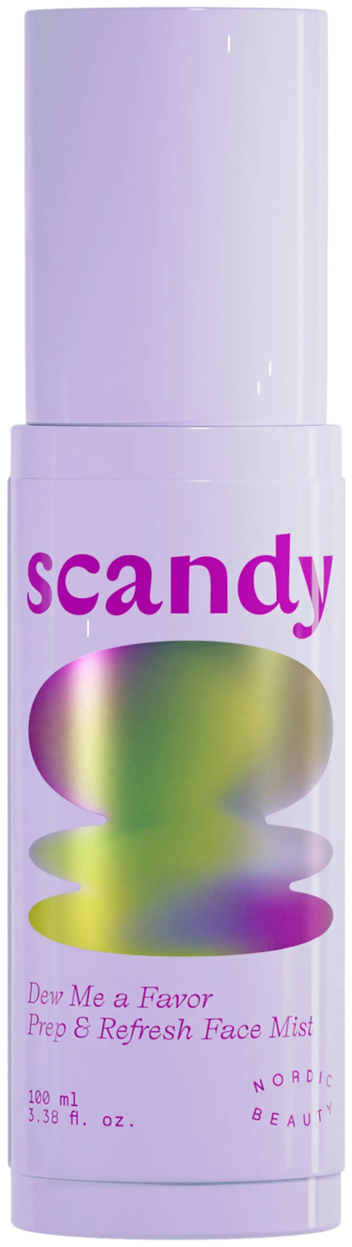 Scandy Dew Me a Favor Prep & Refresh Face Mist kasvosuihke 100 ml