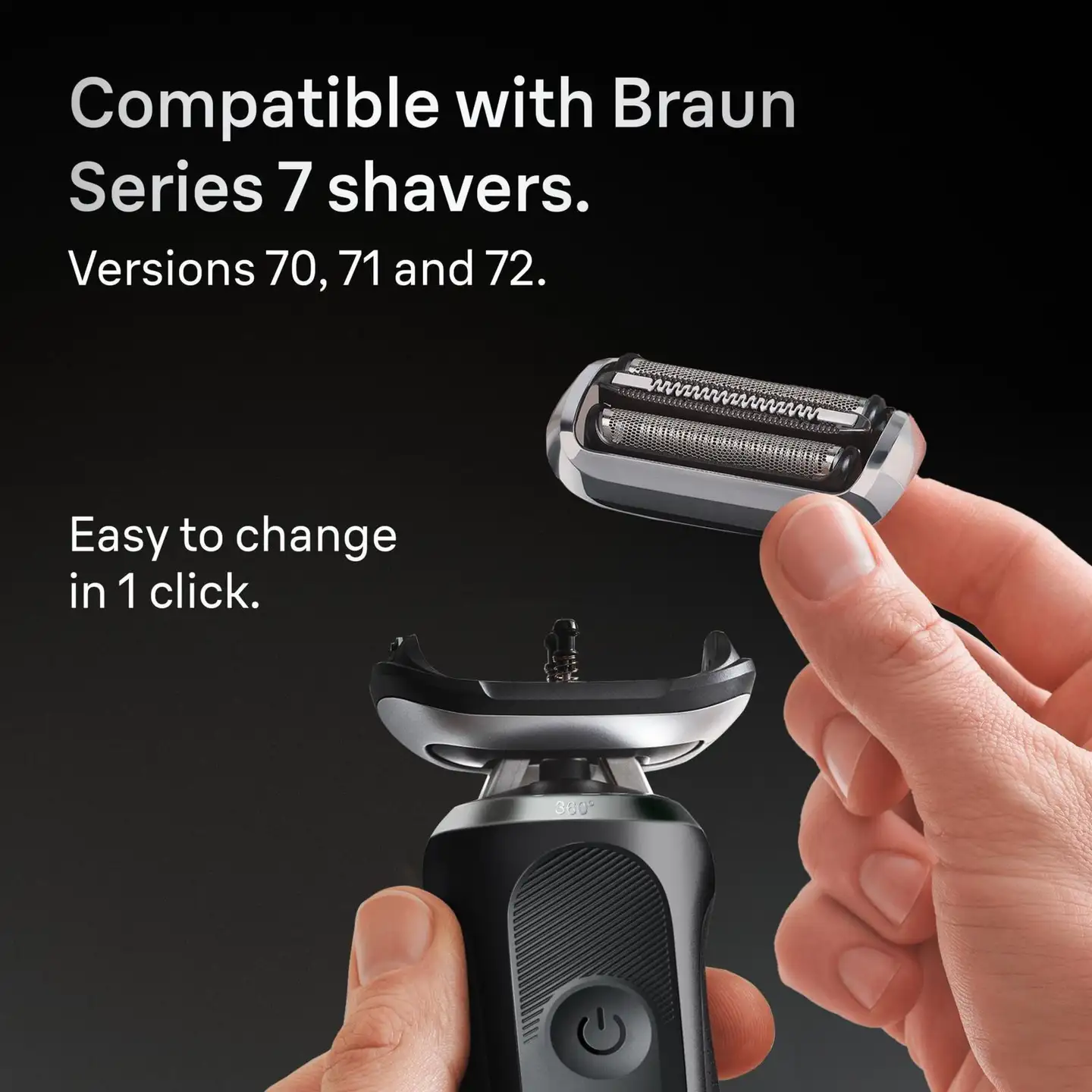 Braun Partakoneen ajopää Series 7 74S - 4