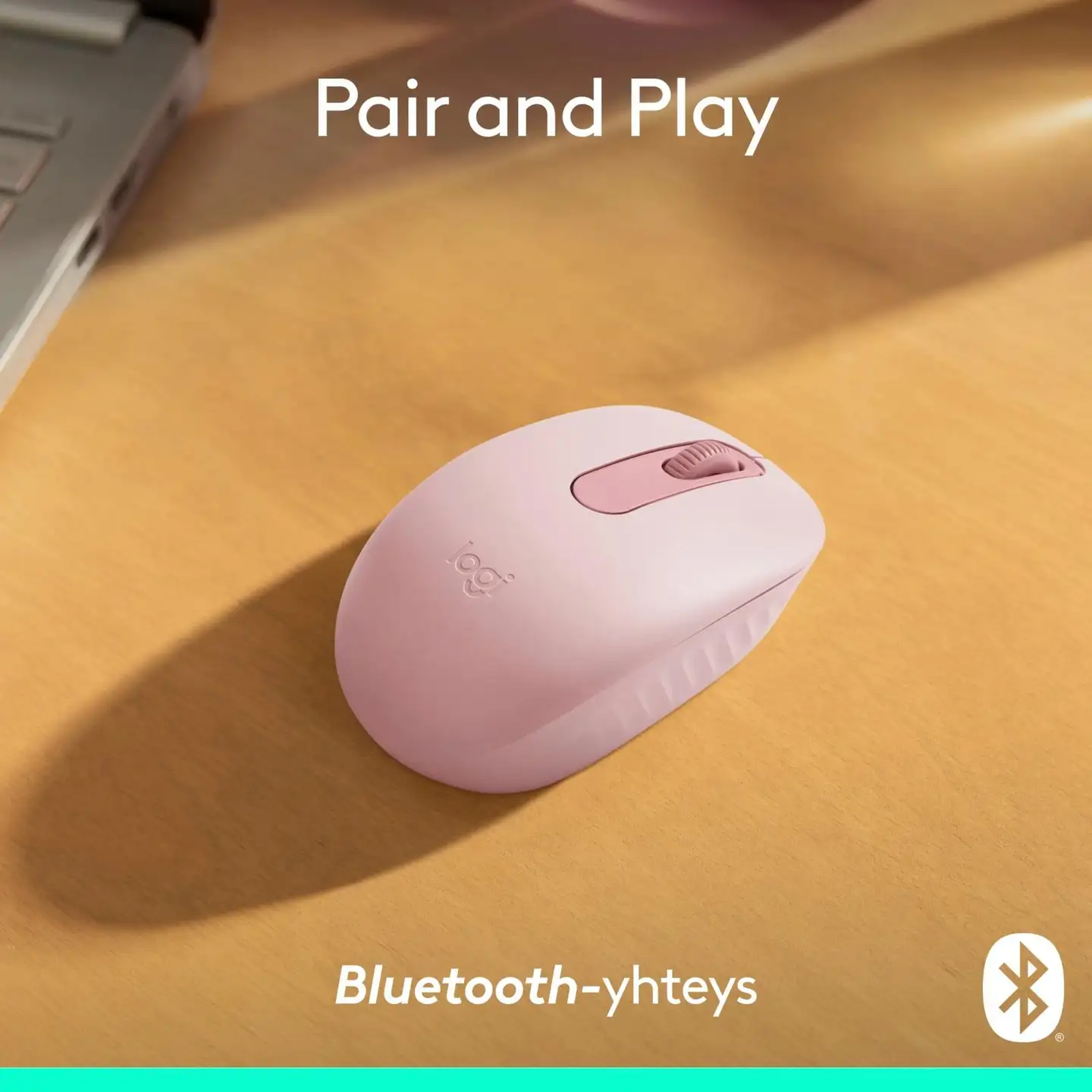 LOGITECH M196 Bluetooth Mouse - Rose - 10