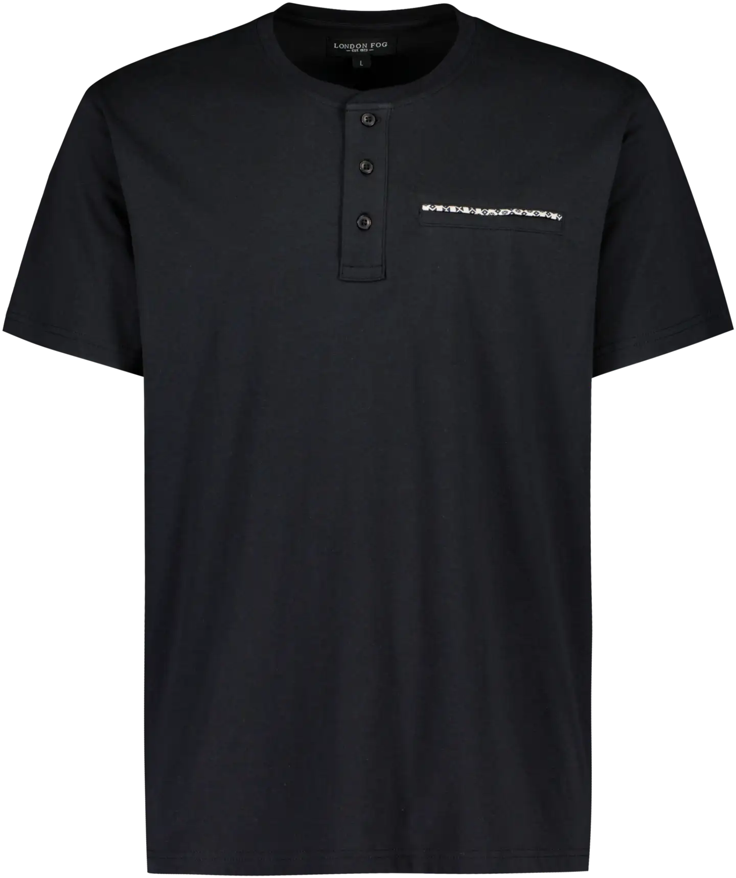 London Fog miesten shortsipyjama 191L422522 - black / grey - 2
