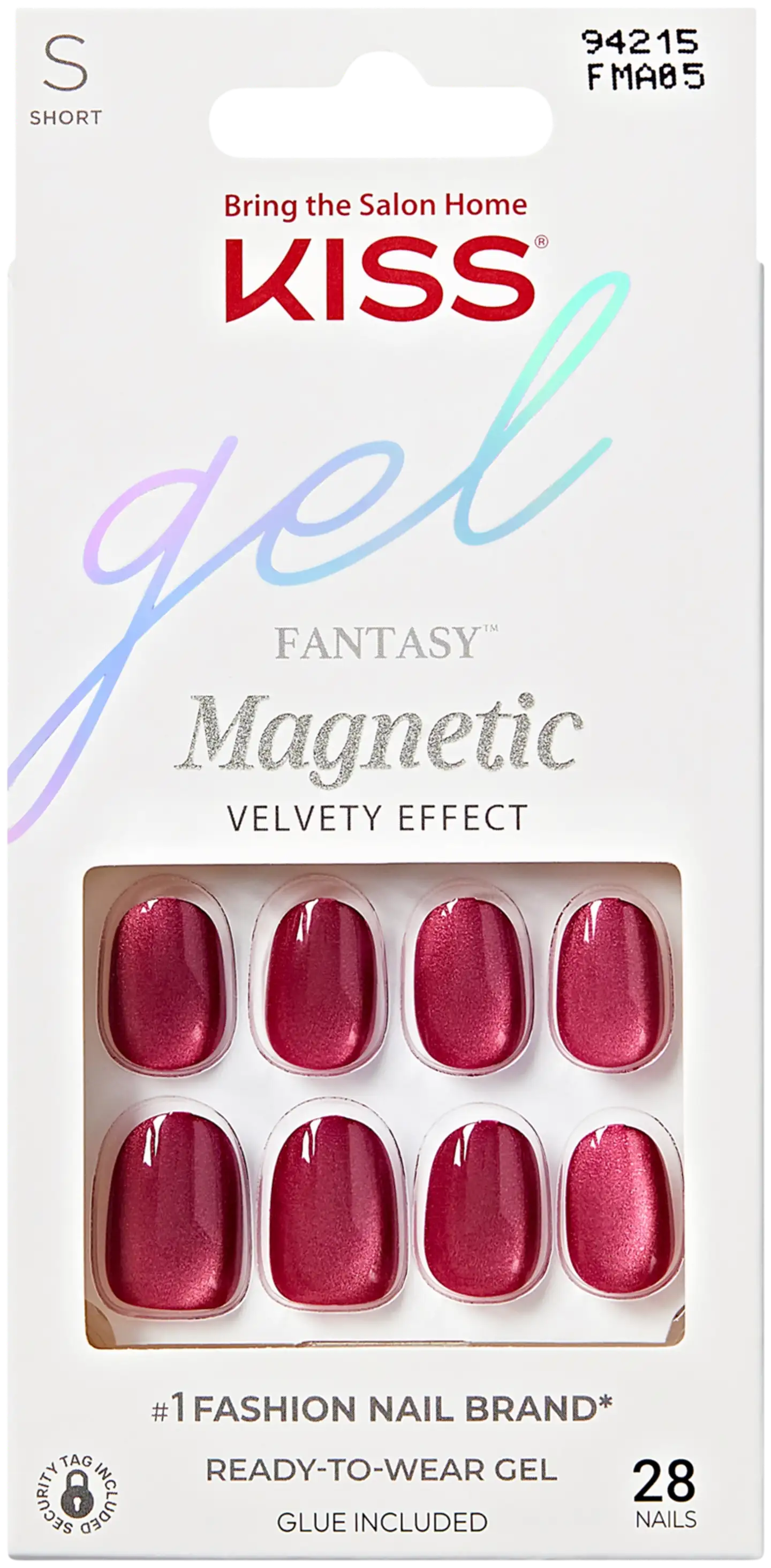 Kiss Gel Fantasy Magnetic kynnet - Set Us Free 28kpl