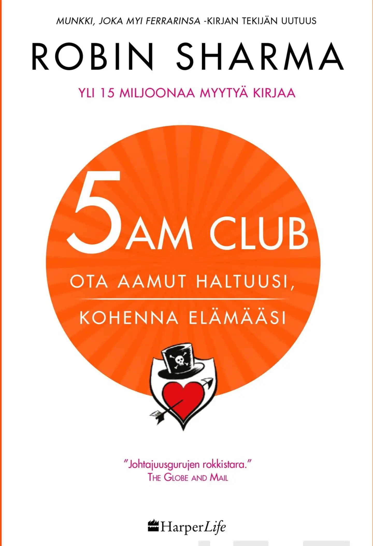 Sharma, 5 AM club - Ota aamut haltuusi. Kohenna elämääsi.