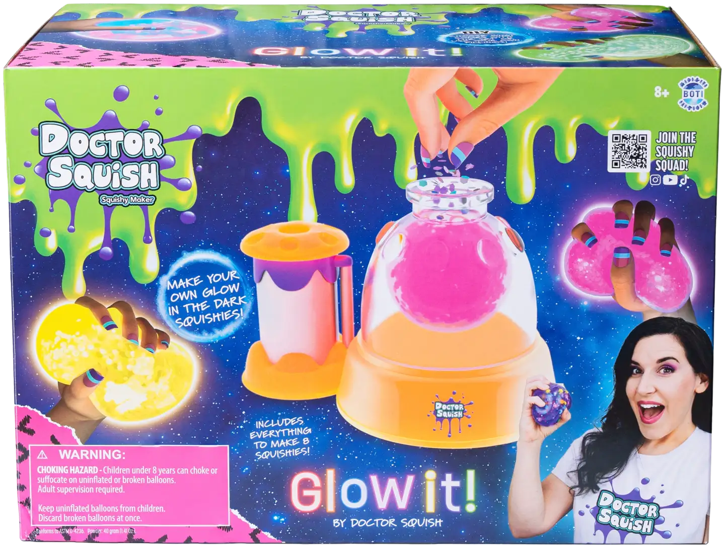 Doctor Squish Glow It Squishy Maker Station - 2