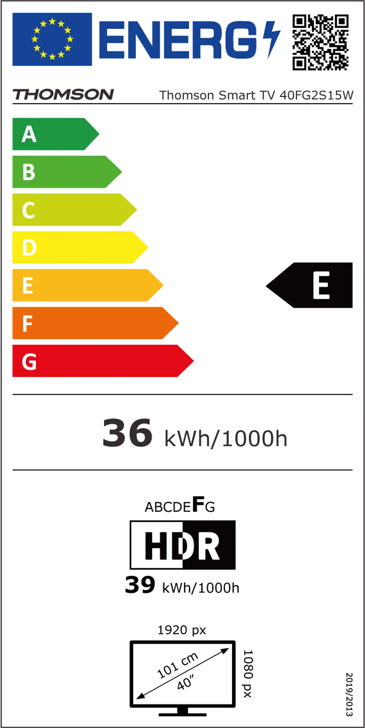 Thomson 40" Full HD Google TV 40FG2S15W valkoinen - 8