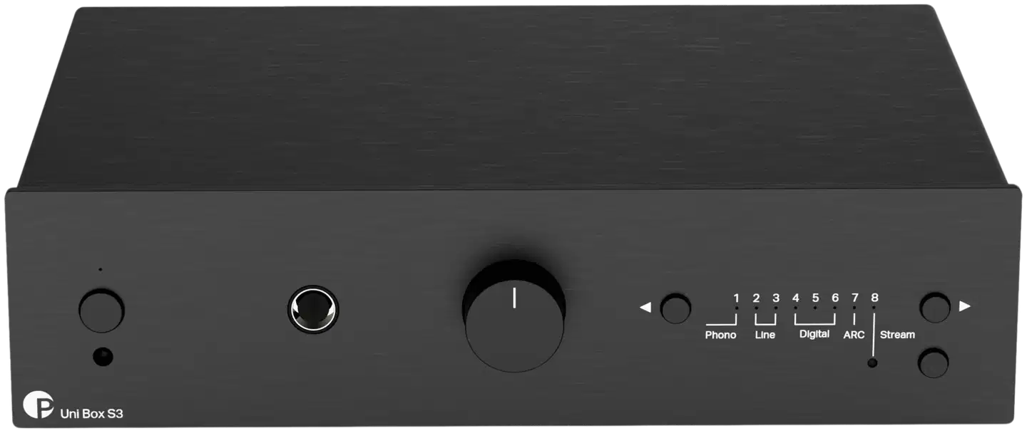 Pro-Ject Verkkovahvistin Uni Box S3 musta - 1