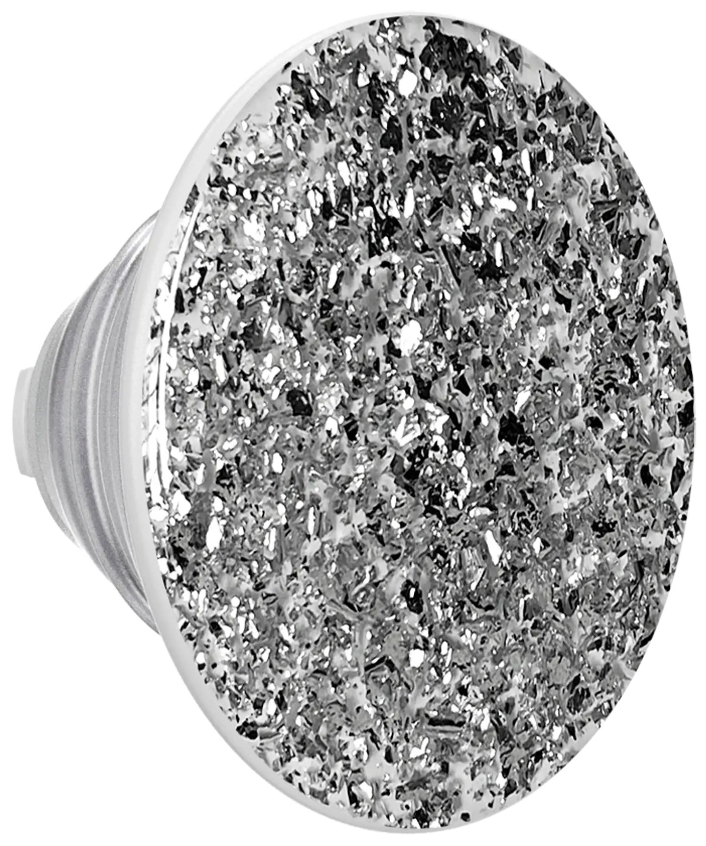 Popsockets puhelinpidike popgrip conf foil silver - 2