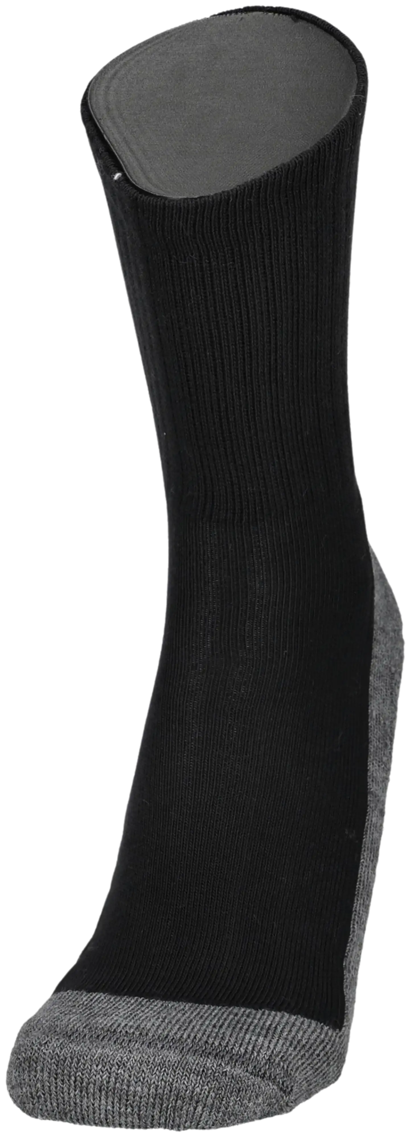UphillSport miesten villapohjasukat 2-pack - MUSTA - 4