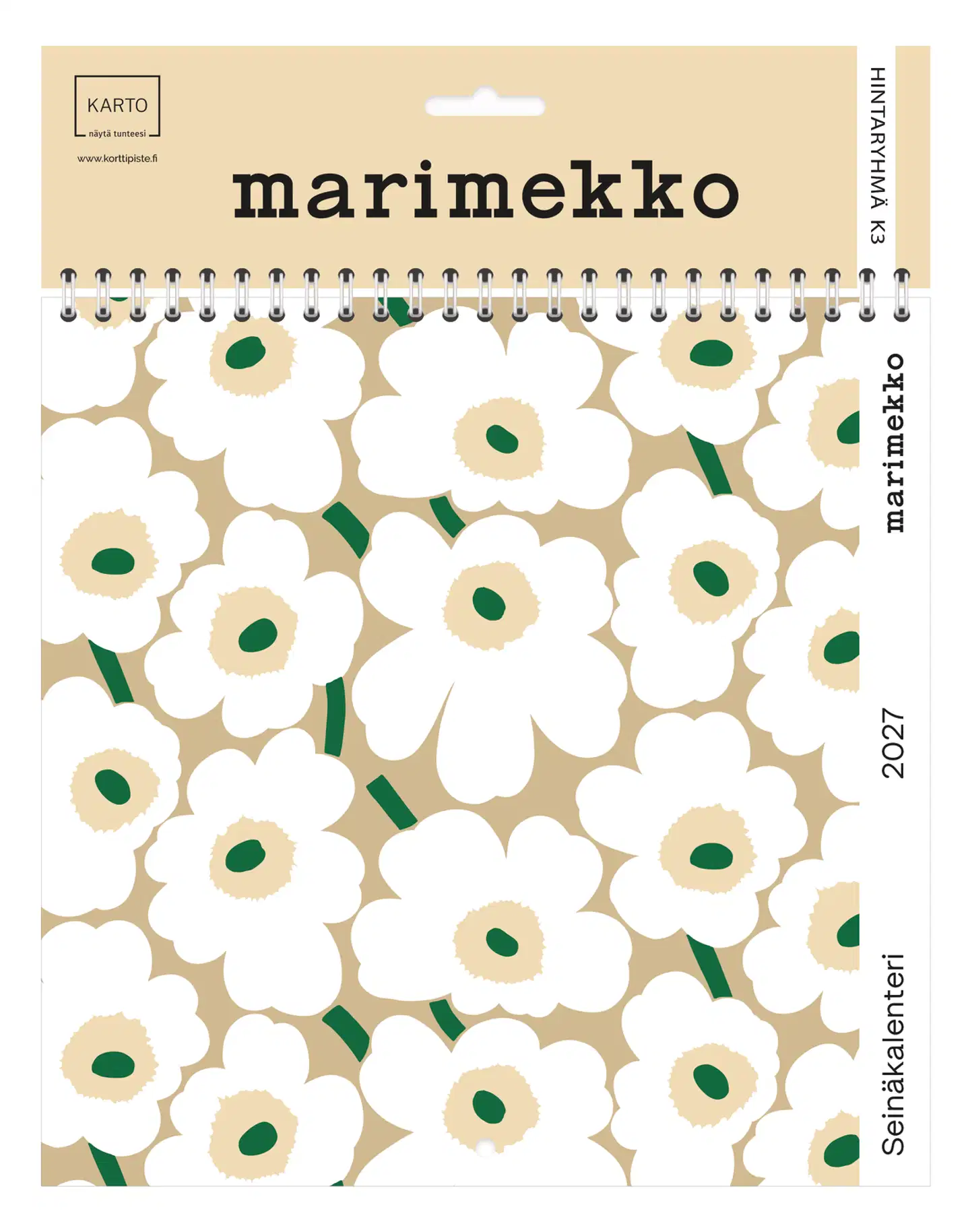 Marimekko Seinäkalenteri 2027 22x22 cm - 1