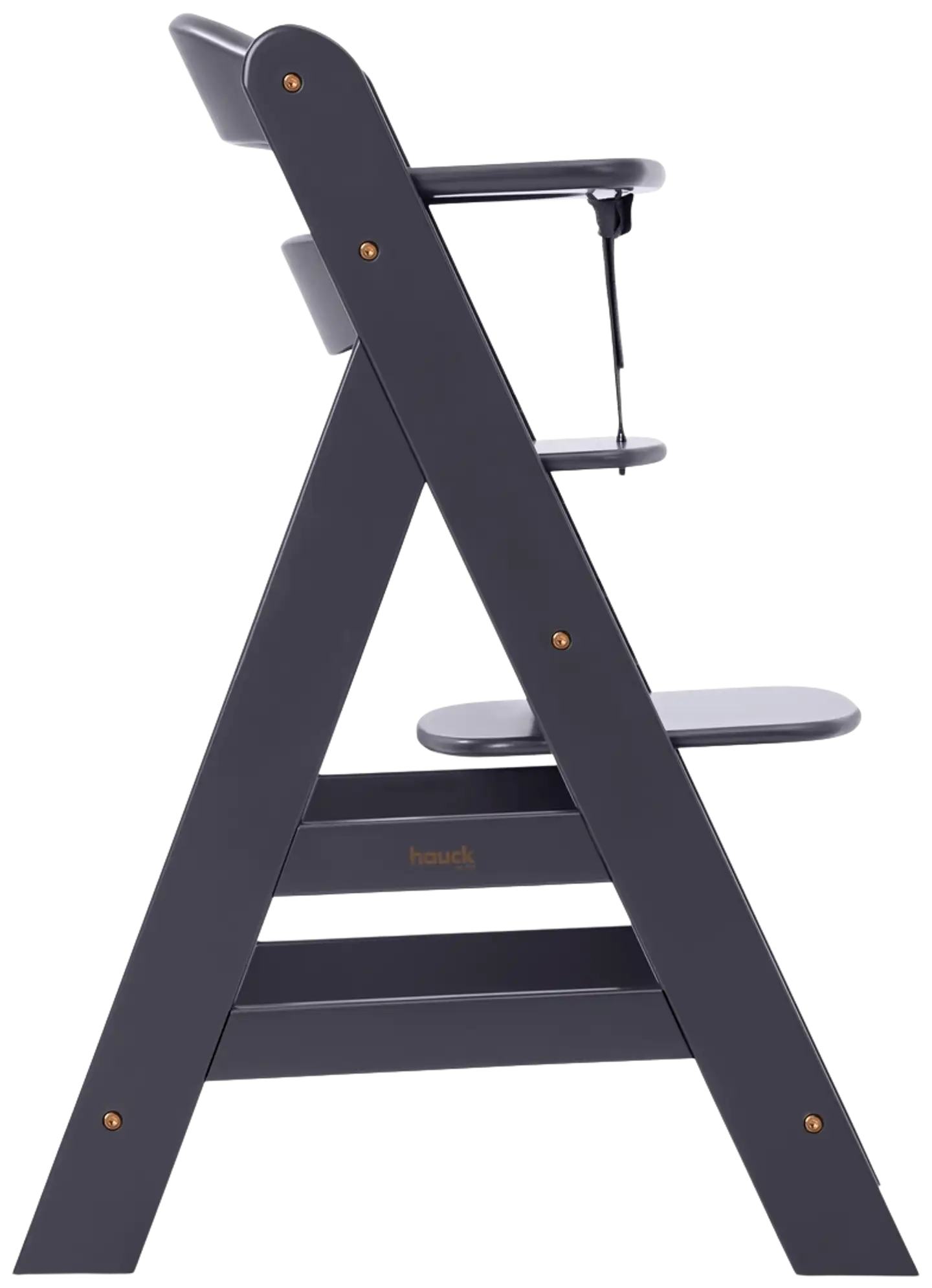 Hauck syöttötuolisetti Alpha Newborn tummanharmaa - 3