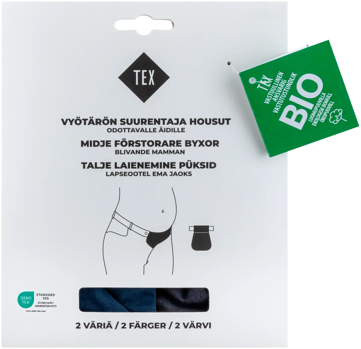 TEX naisten vyötärön jatke I878540 - 1