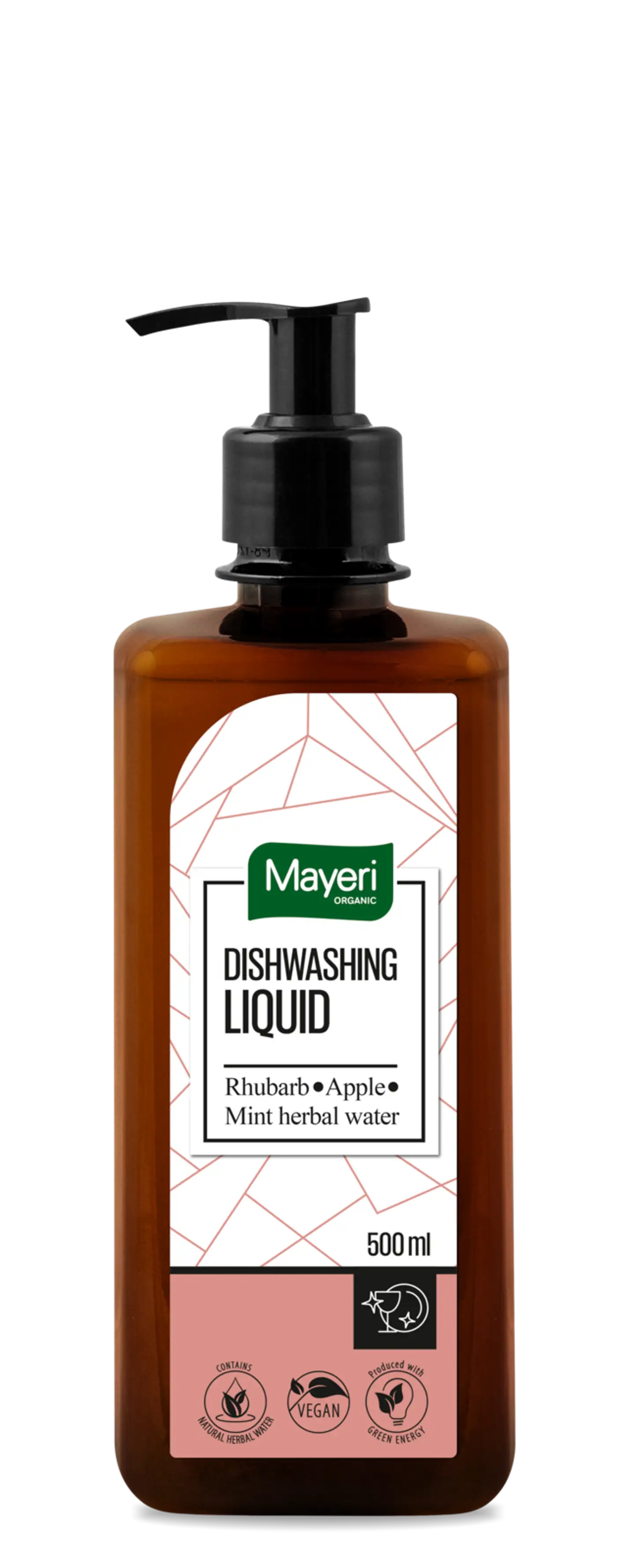 MAYERI ORGANIC ASTIANPESUAINE RHUBARB & APPLE - MINT HERBAL WATER 500 ML