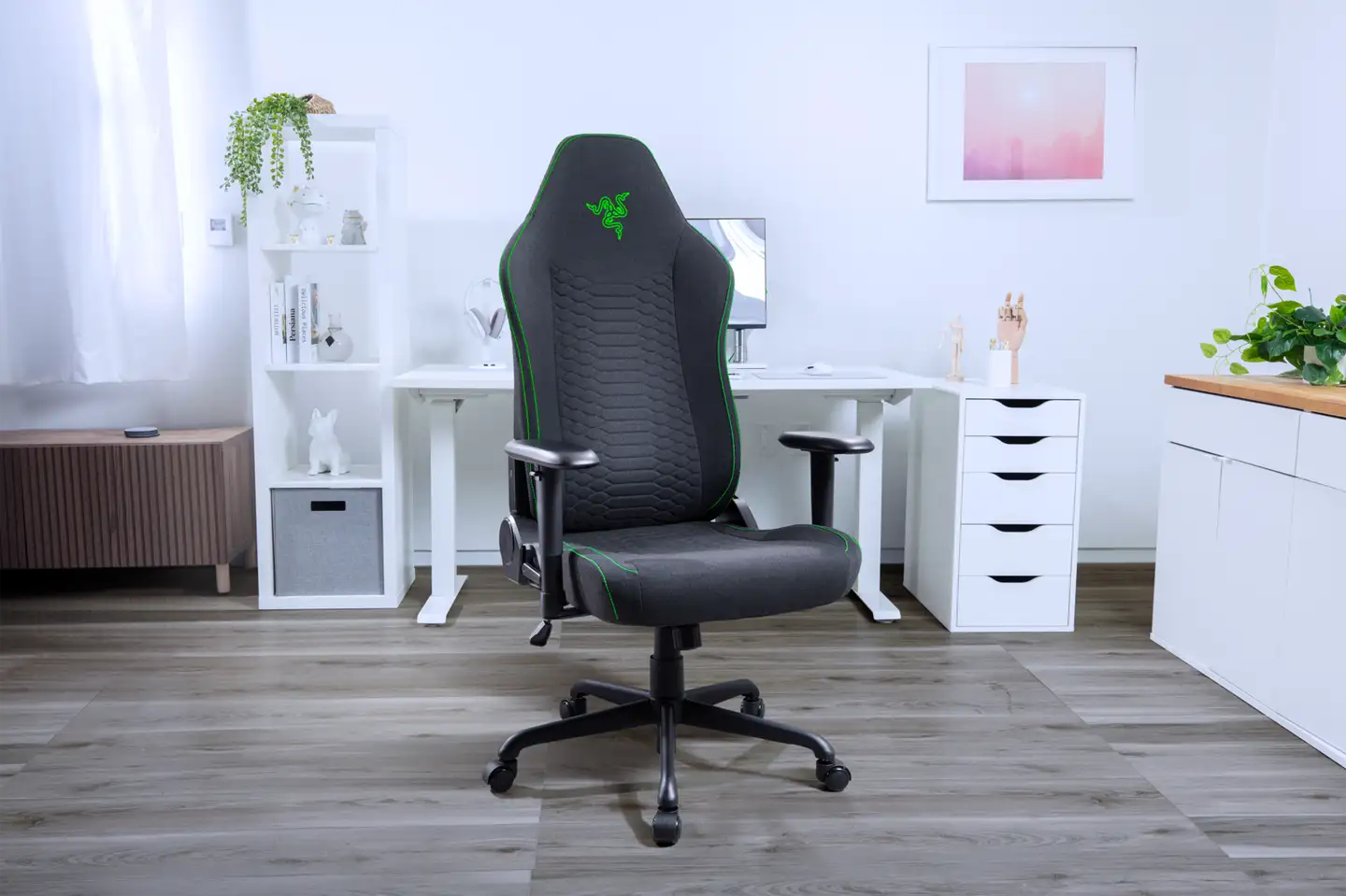 Razer pelituoli Iskur V2 X kangaspintainen musta - 8