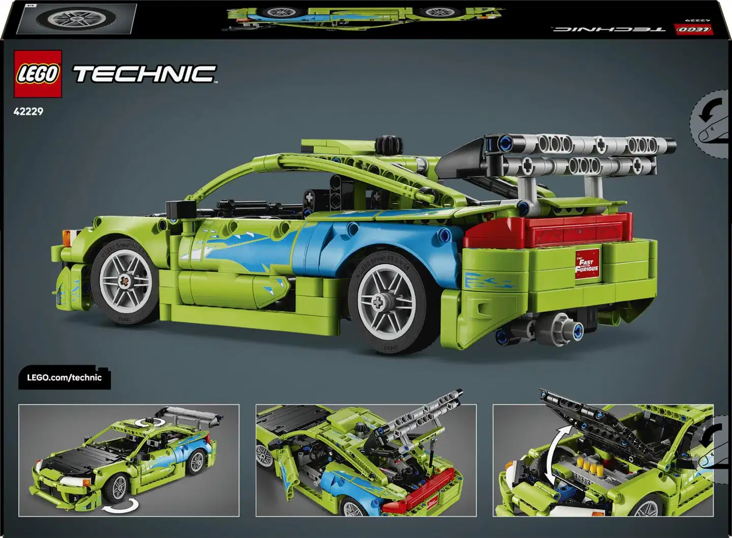 LEGO® Technic 42229 Fast and Furious Mitsubishi Eclipse ?auto - 4