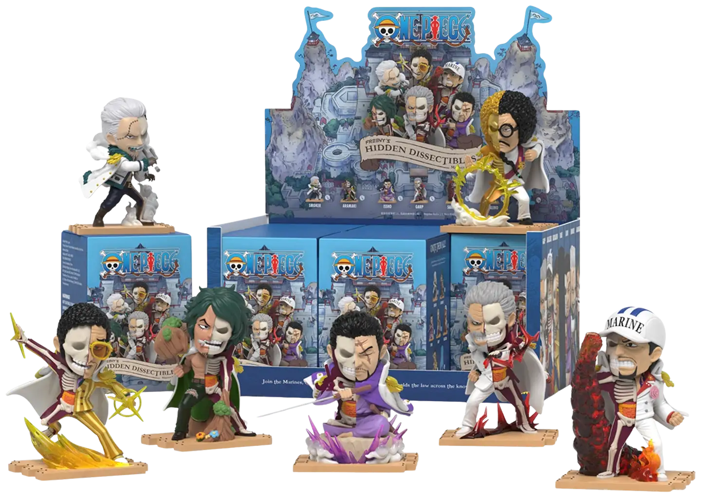 Mighty Jaxx keräilyhahmo Freeny's Hidden  One Piece Series 8 - 1