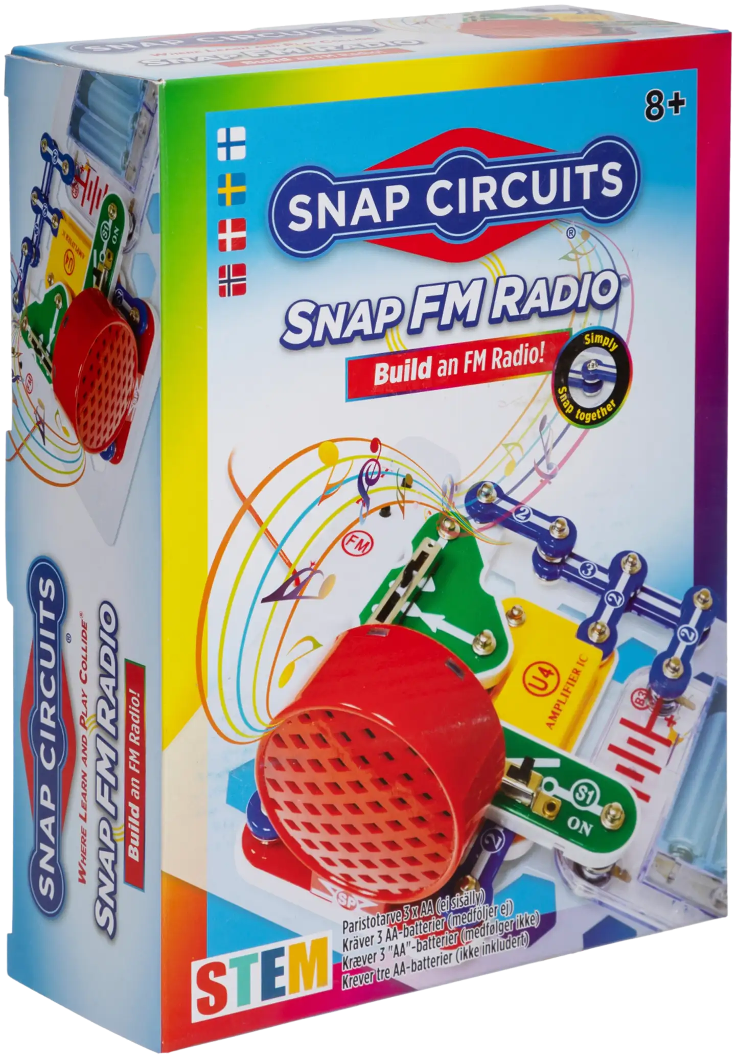 Snap Circuits elektroninen rakennussarja FM Radio - 1