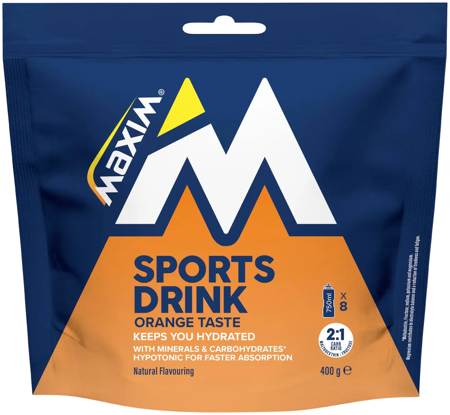 Maxim Sports drink Orange urheilujuomajauhe 400g