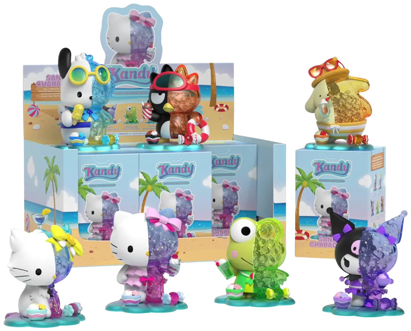 Mighty Jaxx keräilyhahmo Kandy x Sanrio Series 5 Seabreeze - 1