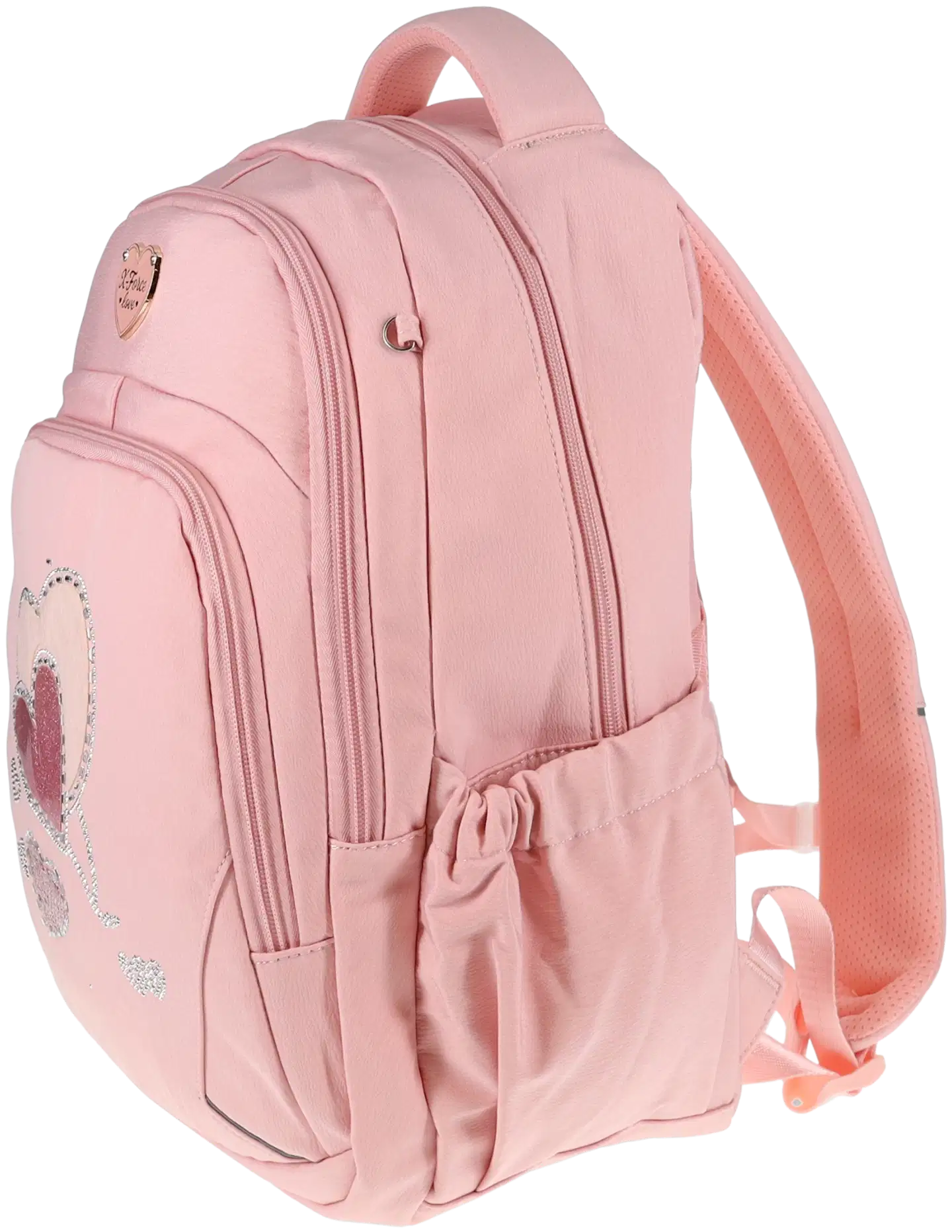 X-Force reppu heart X-268 pinkki - 3