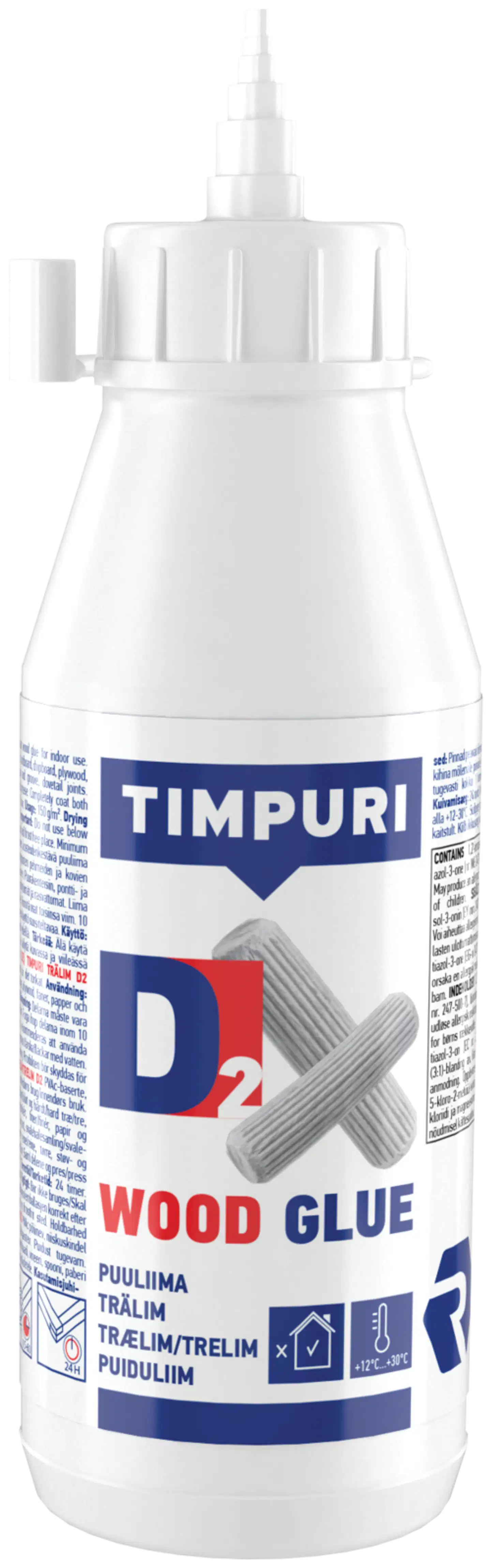 Timpuri puuliima D2 wood glue 200 ml
