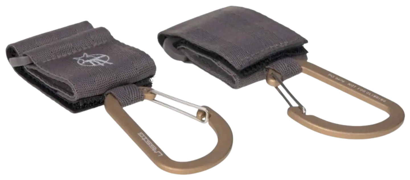 Lässig kassikoukut Hooks antrasiitti 2 kpl - 2