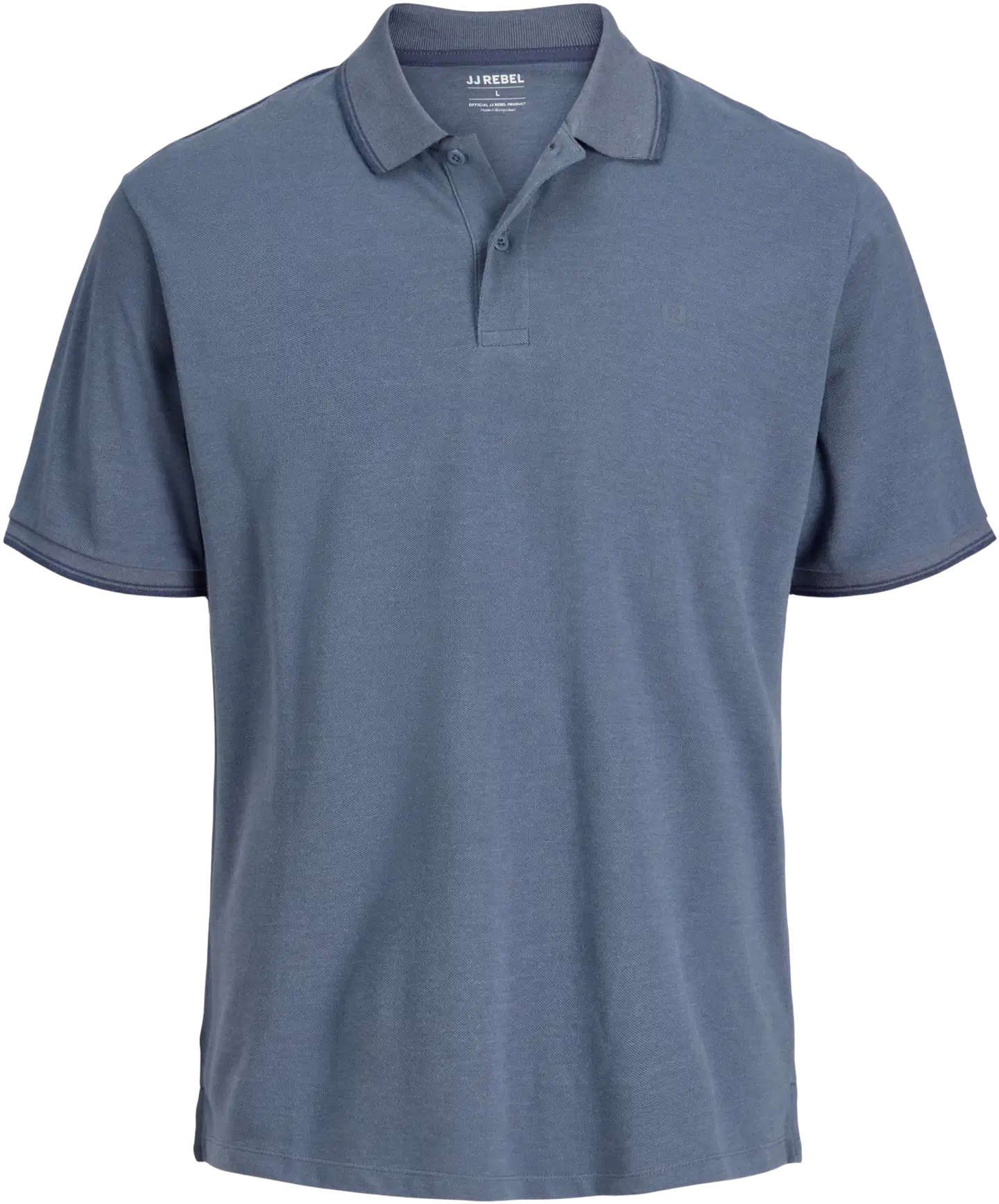 JJ REBEL miesten pikeepaita Jrebzell - Folkstone Gray - 1