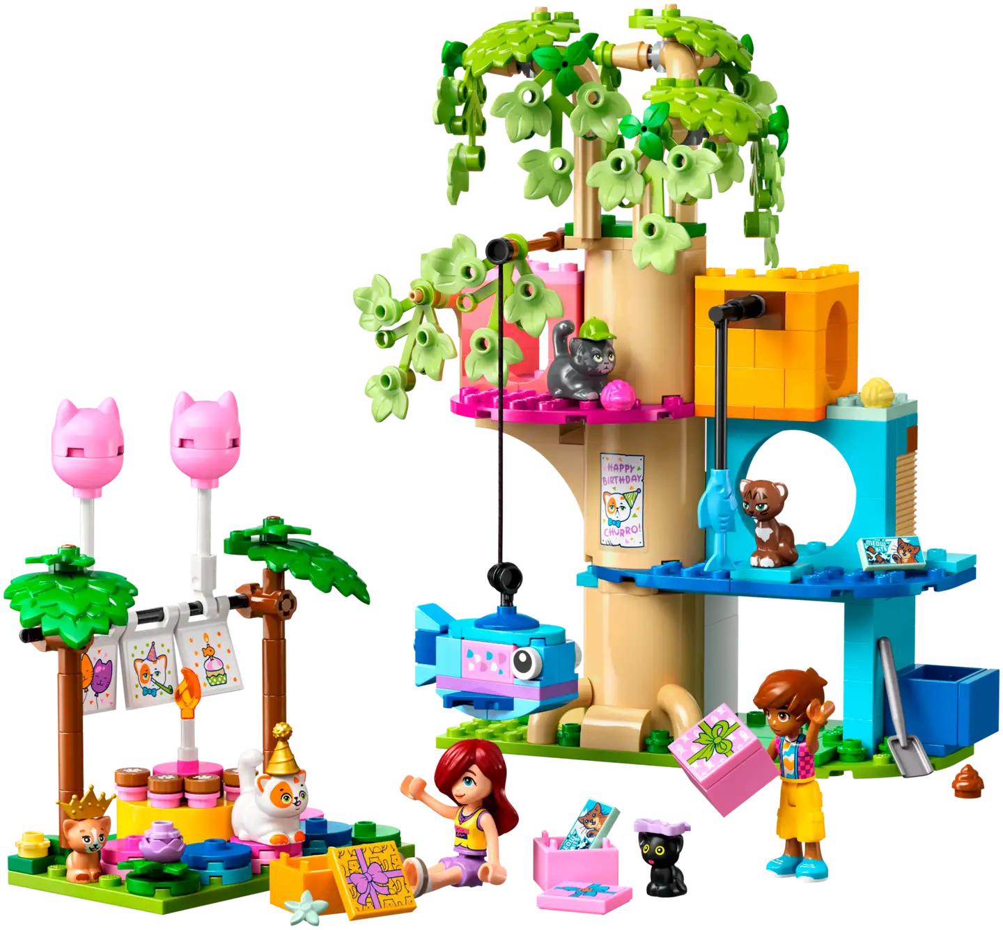 LEGO® Friends 42666 Kissan synttärijuhlat ja puumaja - 4