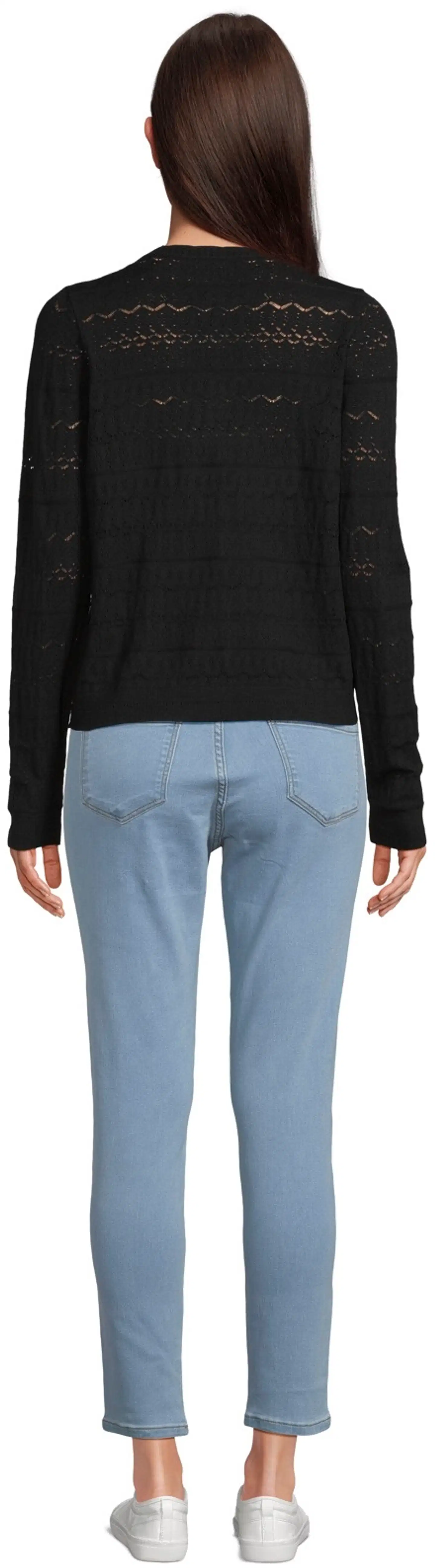 House naisten neuletakki lyhyt 213H262910 - black - 3