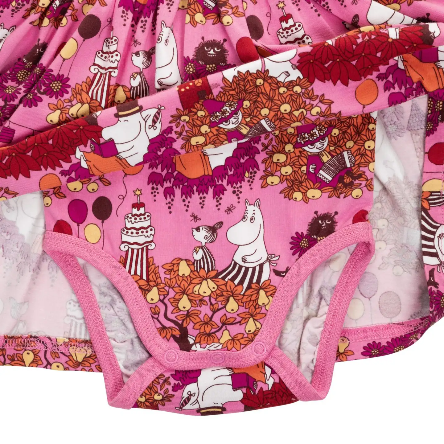 Martinex Muumi vauvojen bodymekko Juhlahetki 588488 - Vaaleanpunainen - 3