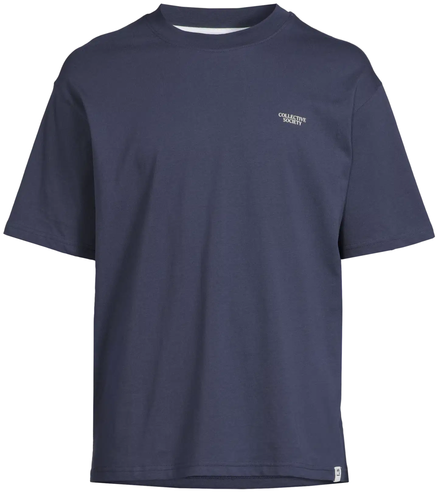 WKLY. miesten t-paita selkäprintillä, väljä istuvuus, oversize 195W252601 - Navy - 2