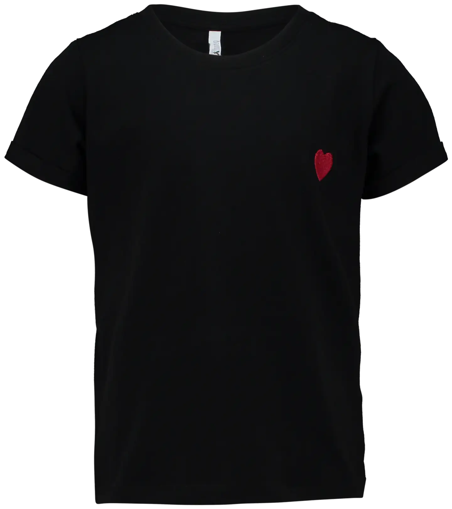 Hailys Lasten t-paita Lo44we - black/dred heart - 2
