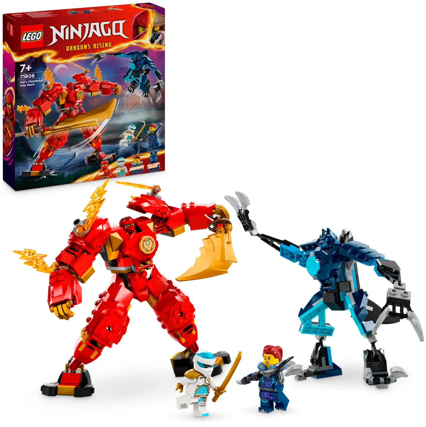 LEGO Ninjago 71808 Kain tulielementti-robotti - 2