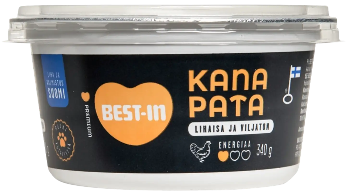 Best-In Kanapata Koiran Tuoreruoka 340g