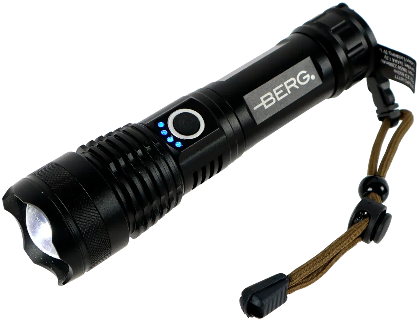 Berg taskulamppu ladattava P50 LED 800lm Hybridi, alumiini, focus - 1