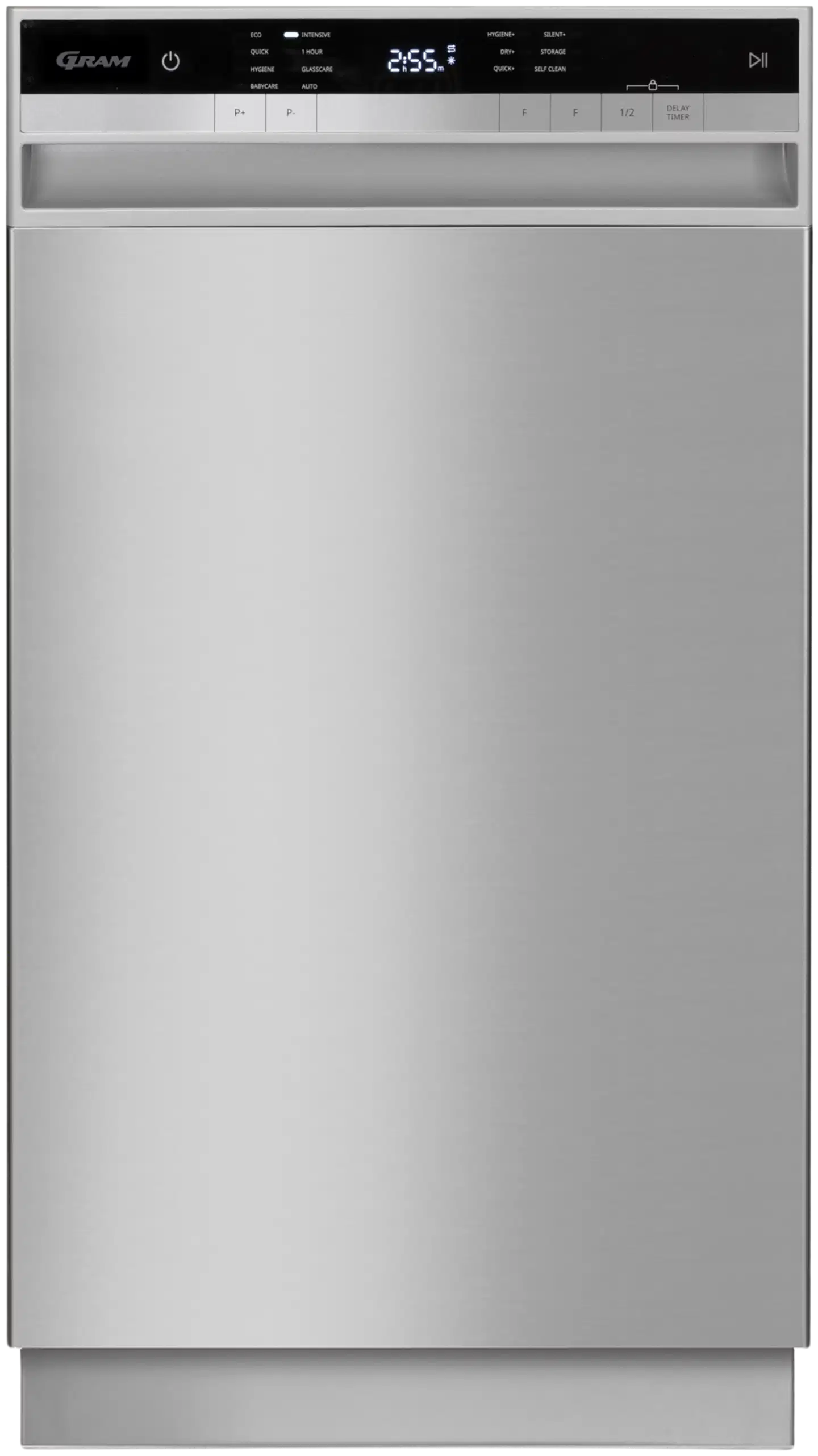 Gram astianpesukone OM 44456 RX, leveys 45cm, teräs - 1