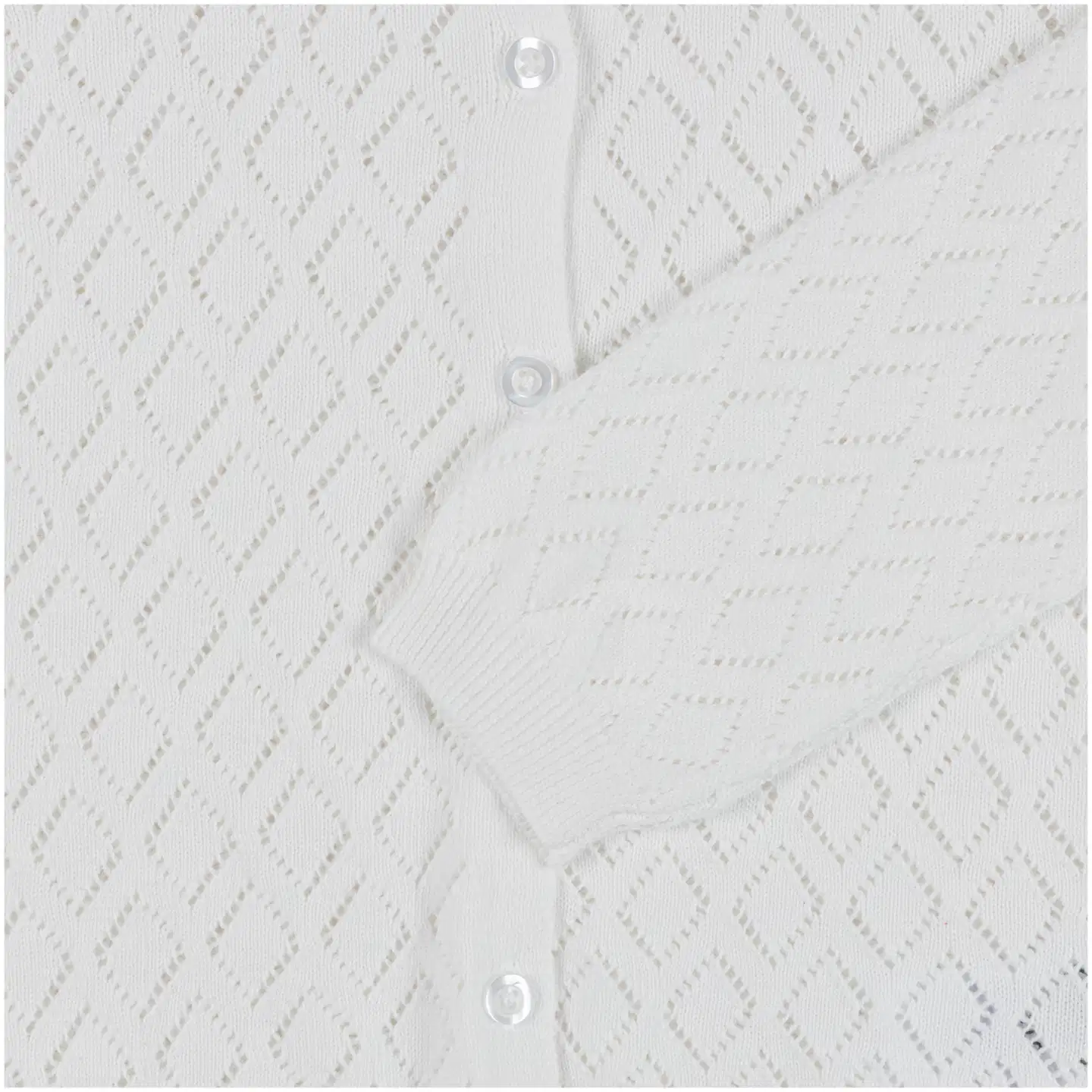 Ciraf lasten pitsineuletakki 25TC261642 - WHITE - 3