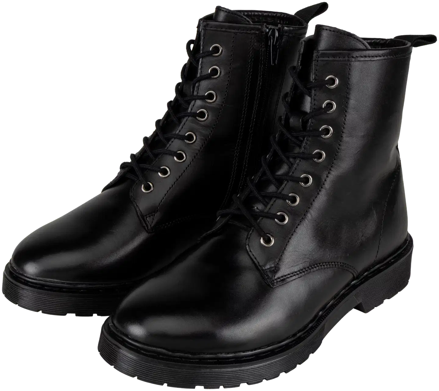 WKLY. naisten nahkanilkkurit Delayla - Black - 1