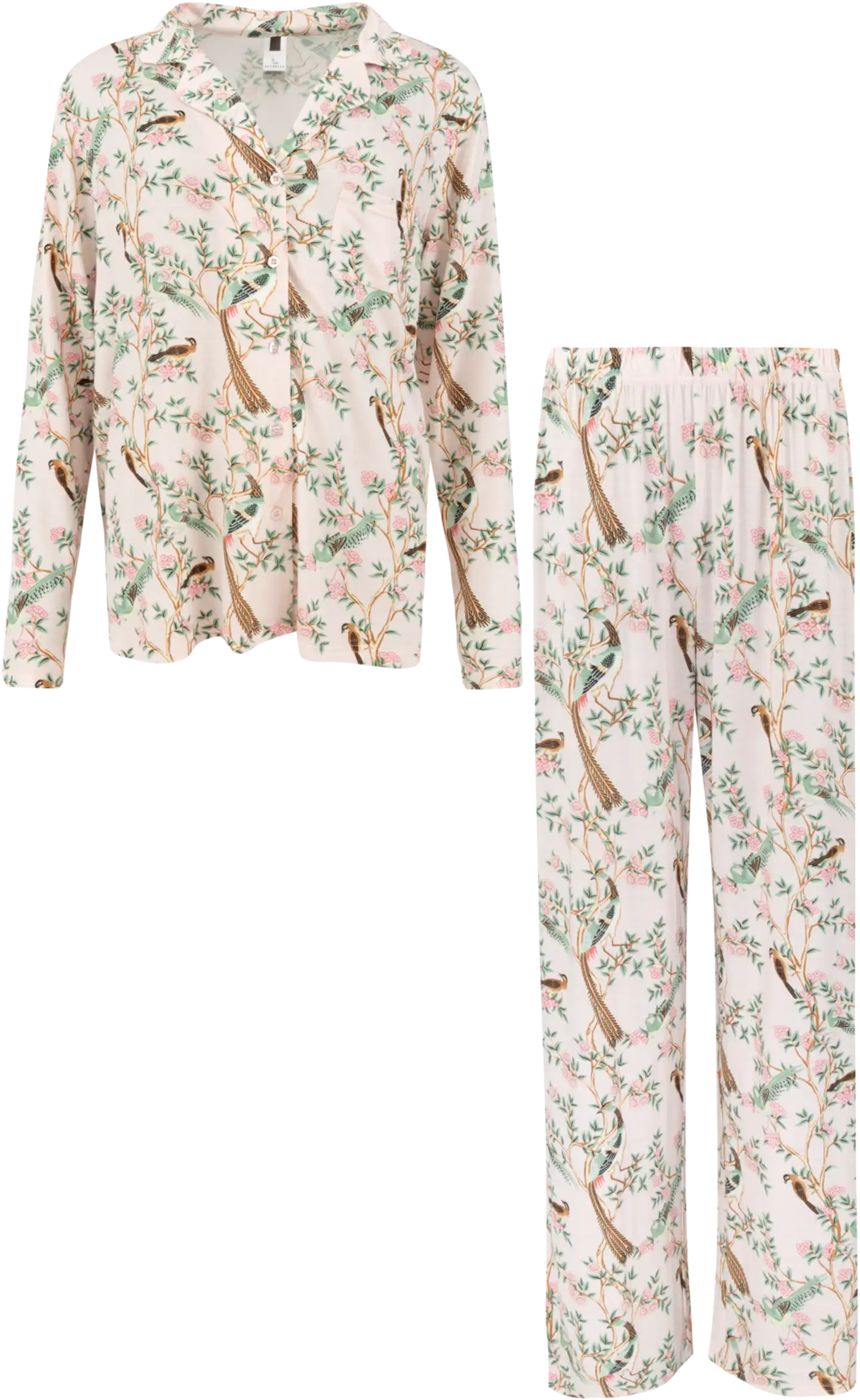 Actuelle naisten pyjama 212A042627 - AOP - 1