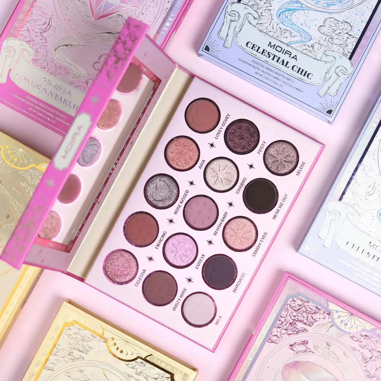 MOIRA Lover's Starlight Eyeshadow Palette -luomiväripaletti - 5