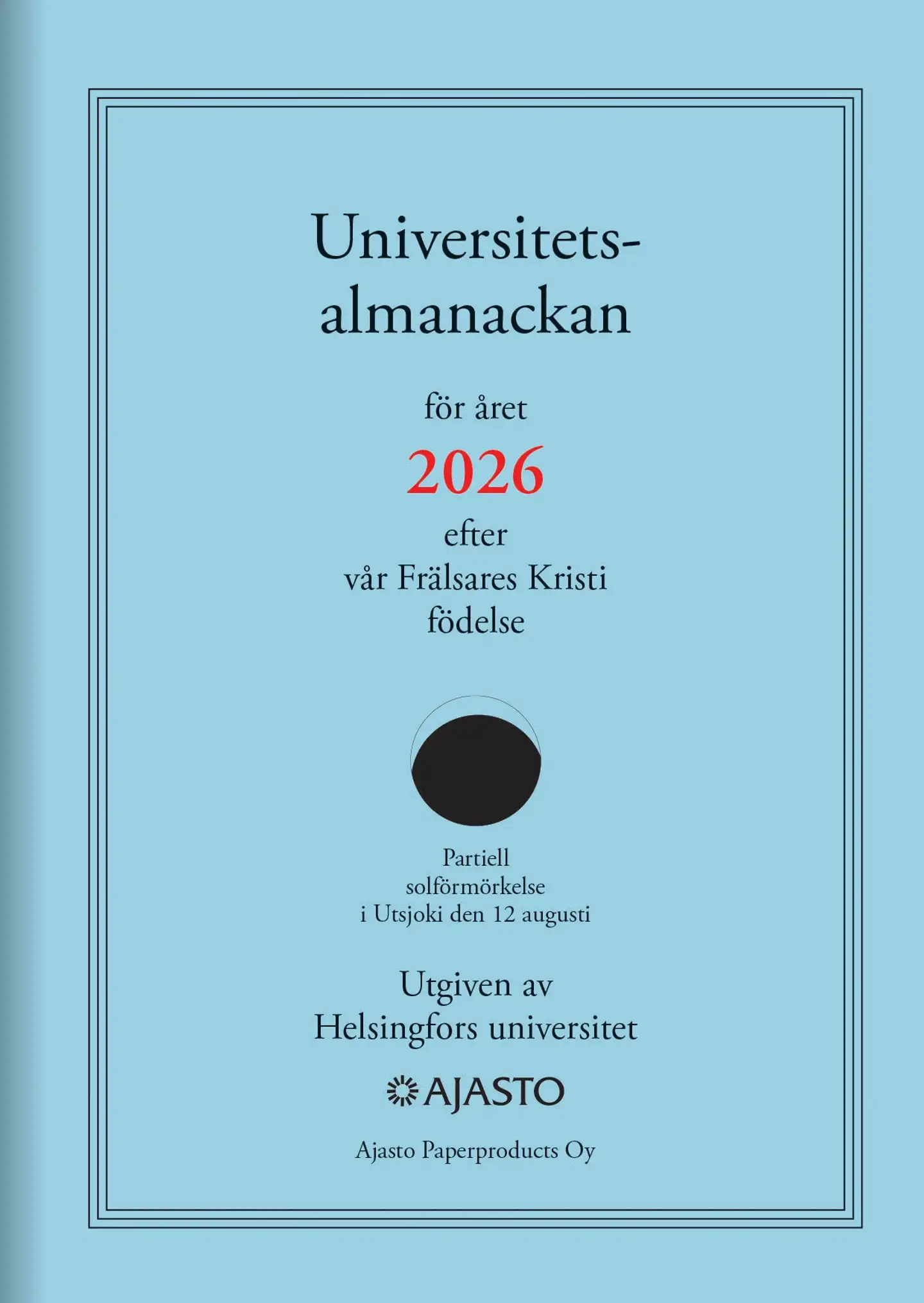 Ajasto Fickkalender Universitetsalmanackan - 1