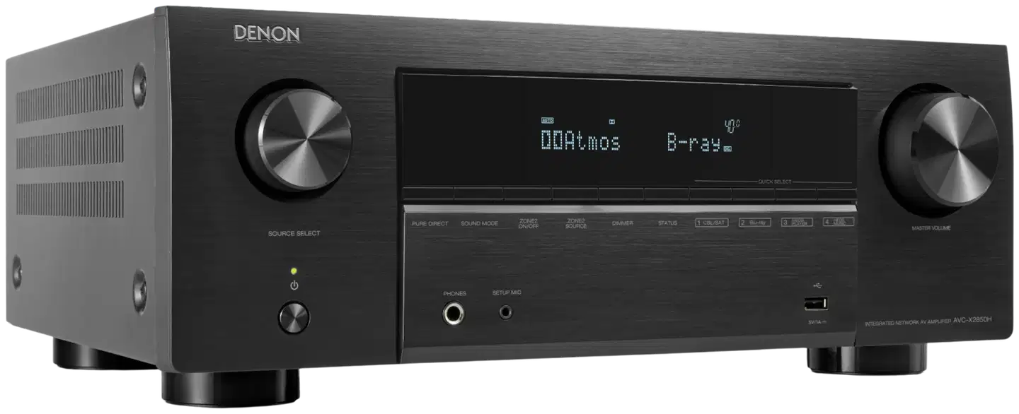 Denon AVC-X2850H 7.2 HEOS AV-vahvistin - 4