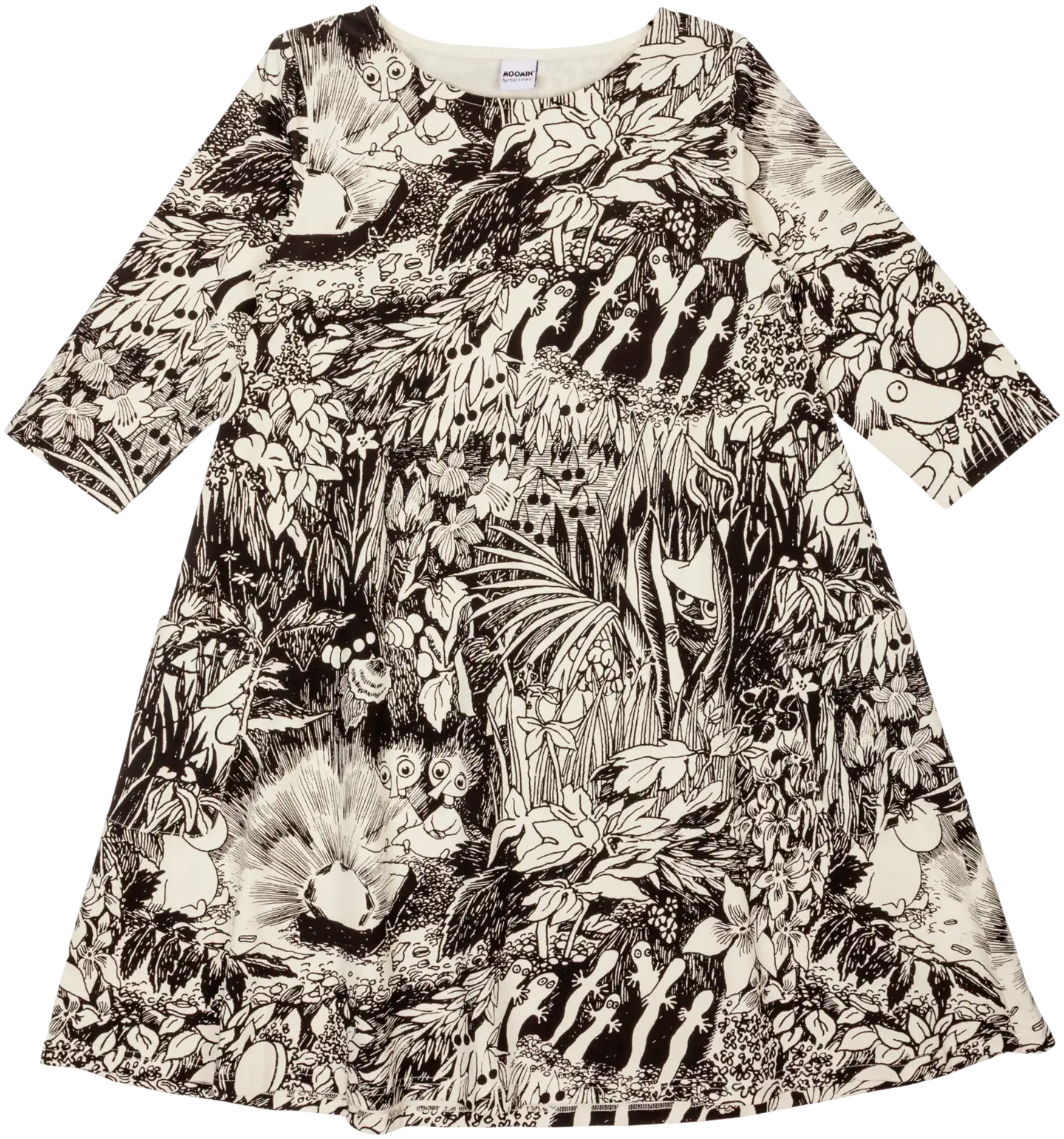 Muumi naisten mekko Jenni Rubiini 590699 - Kitti - 1