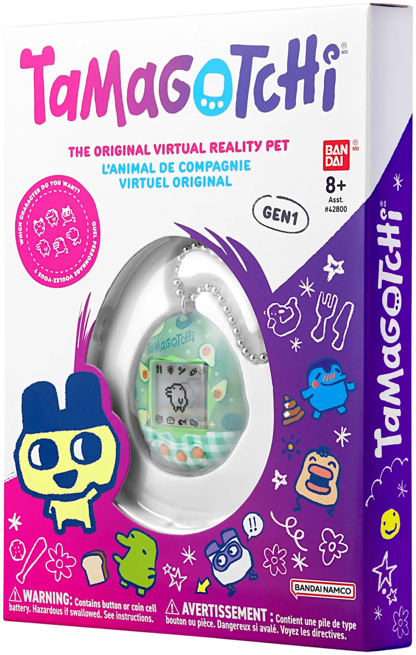 Tamagotchi Original  Avocado Mix virtuaalilemmikki - 2