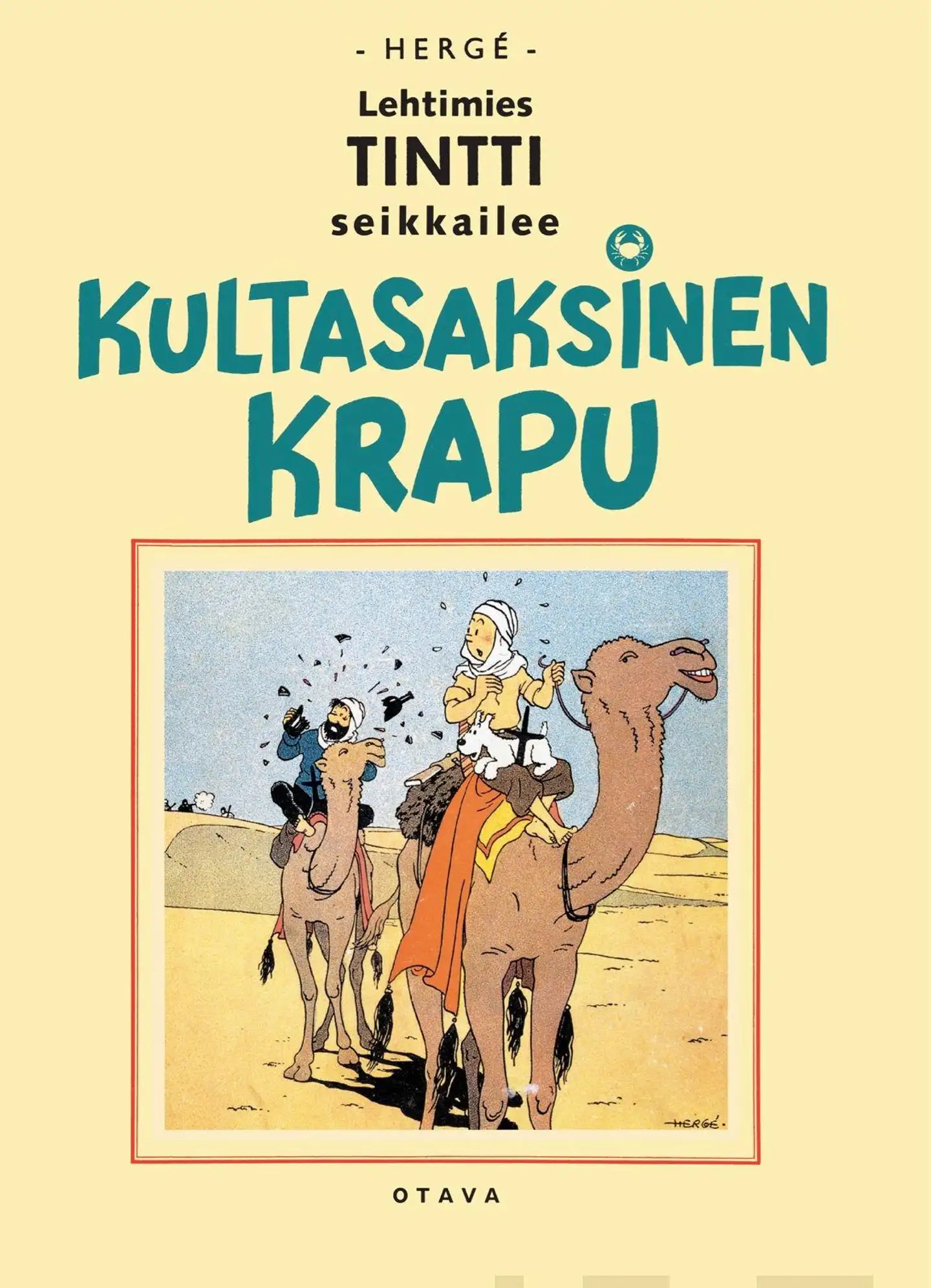 Hergé, Kultasaksinen krapu