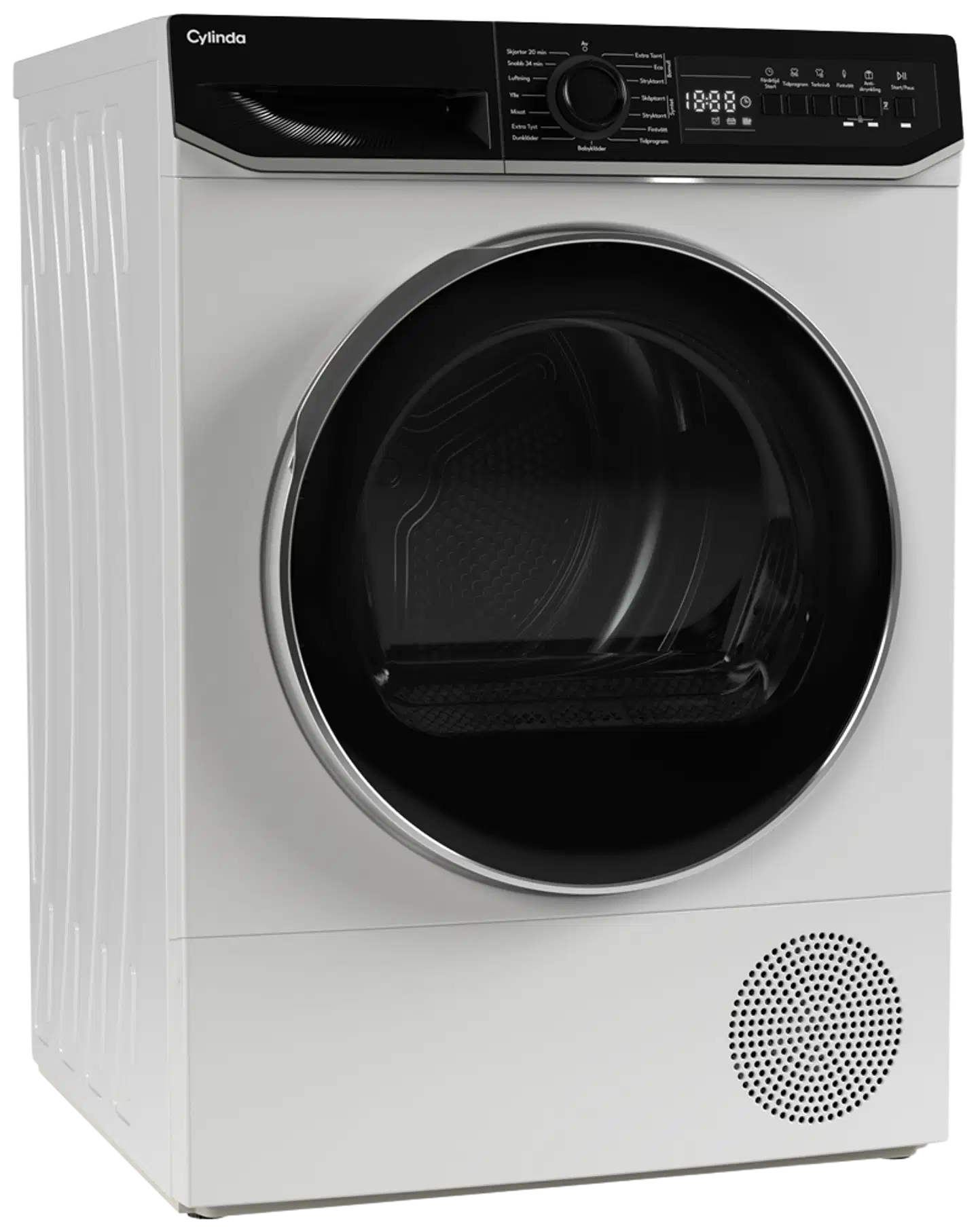 Cylinda kuivausrumpu TVP911G29C, 9 kg, valkoinen - 2