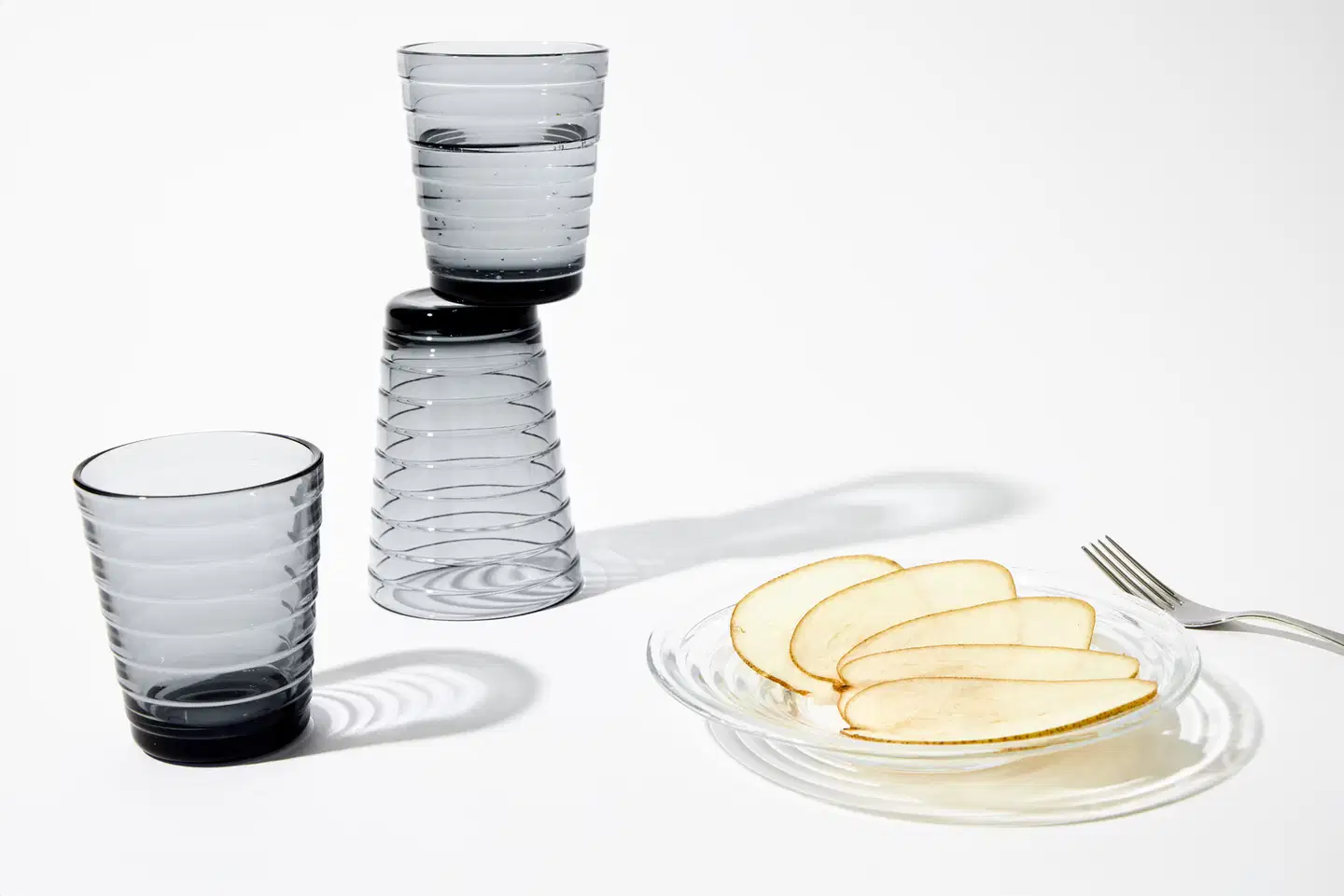 Iittala Aino Aalto juomalasi 22cl harmaa 2kpl - 2